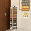 2025 New Model Rotating Shoe Cabinet Round Home Entryway Shoe Rack Hallway Wall-mounted Corridor